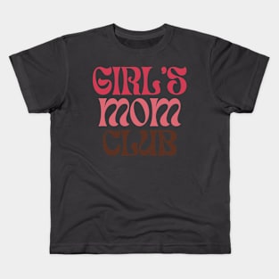 Girl's Mom Club Kids T-Shirt